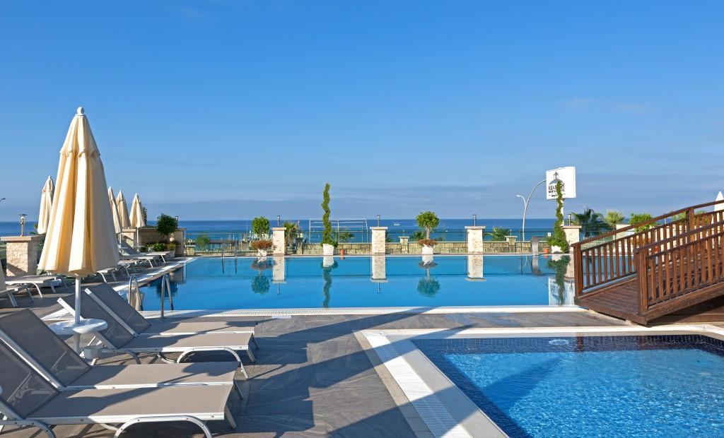 Asia Beach Resort & Spa Hotel Alanya Extérieur photo