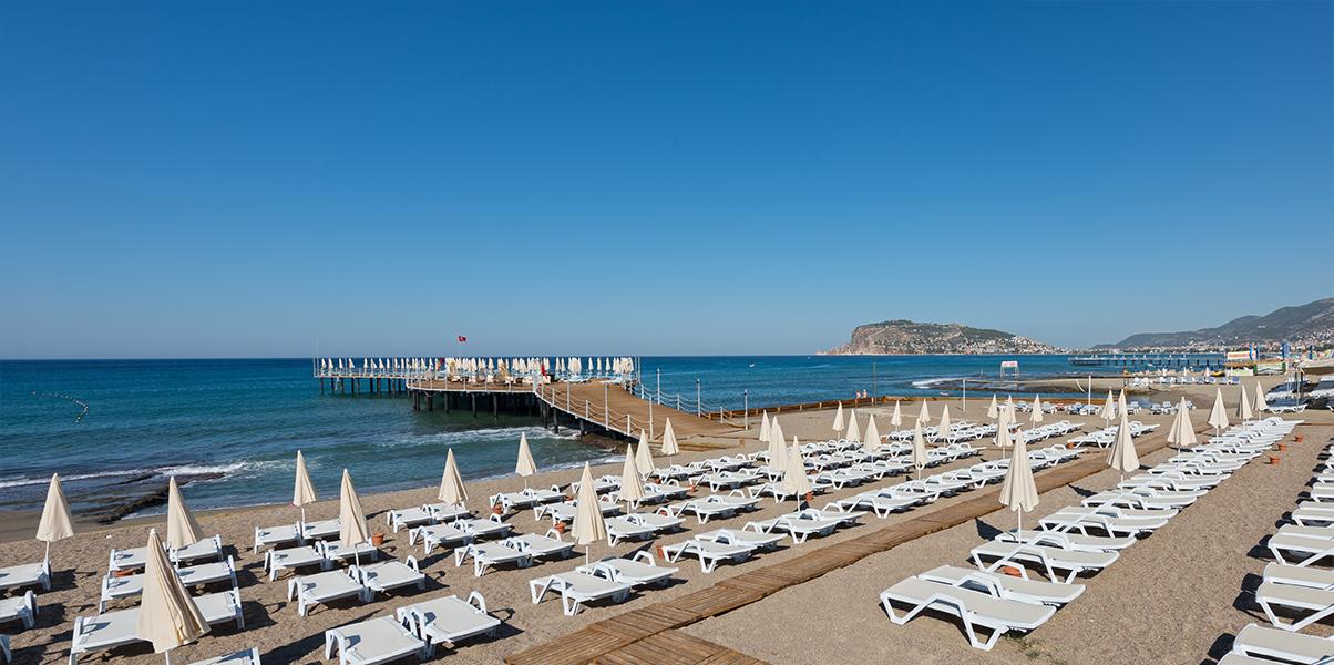 Asia Beach Resort & Spa Hotel Alanya Extérieur photo
