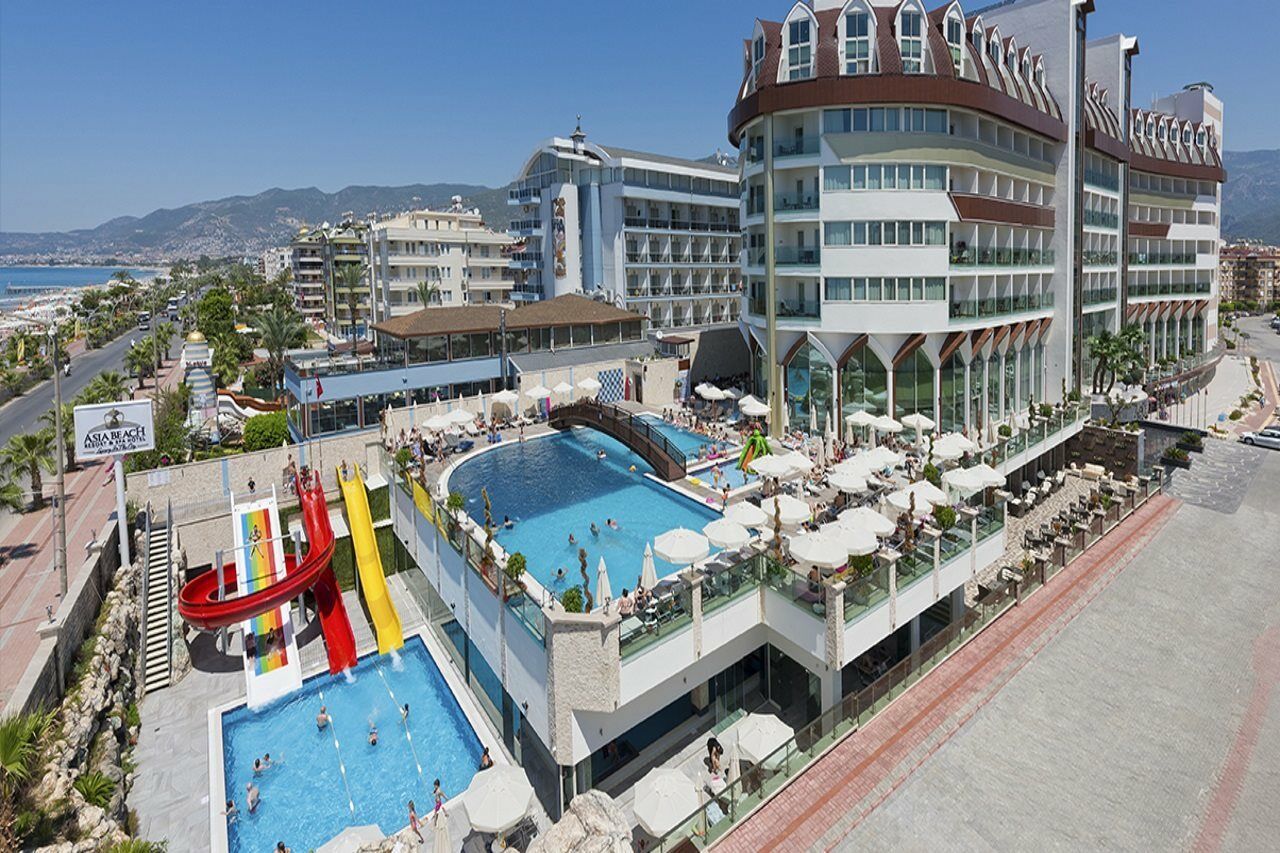 Asia Beach Resort & Spa Hotel Alanya Extérieur photo